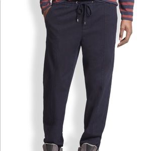 Vince Denim Knit Blue Jogger Size S